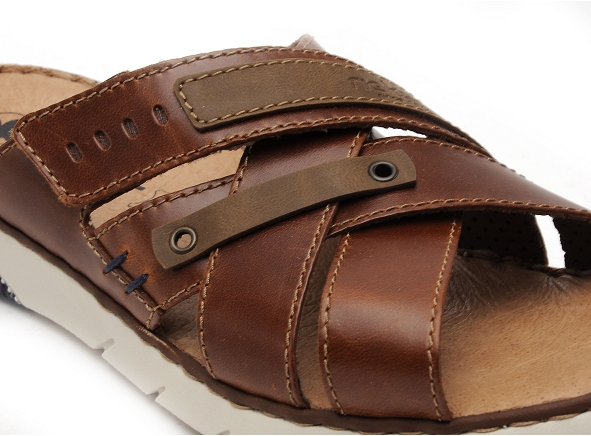 Rieker mules et sabots homme 25292 marron
