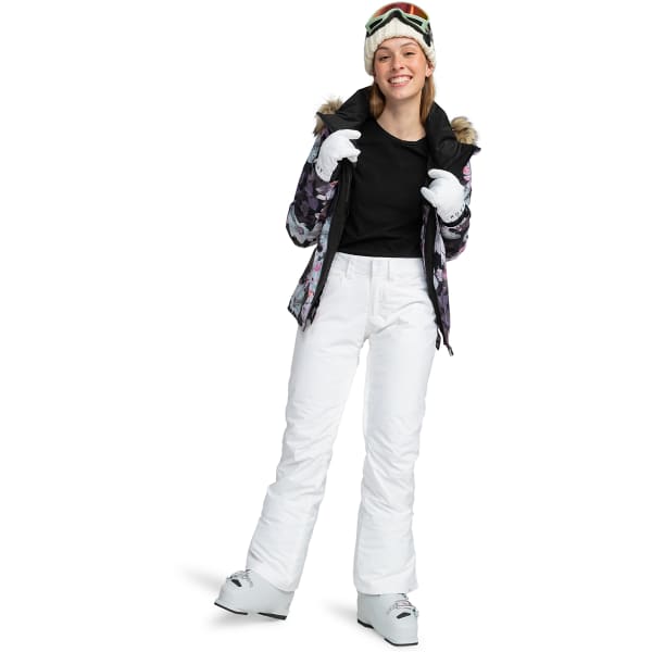 Pantalon de ski ROXY BACKYARD PT BRIGHT WHITE
