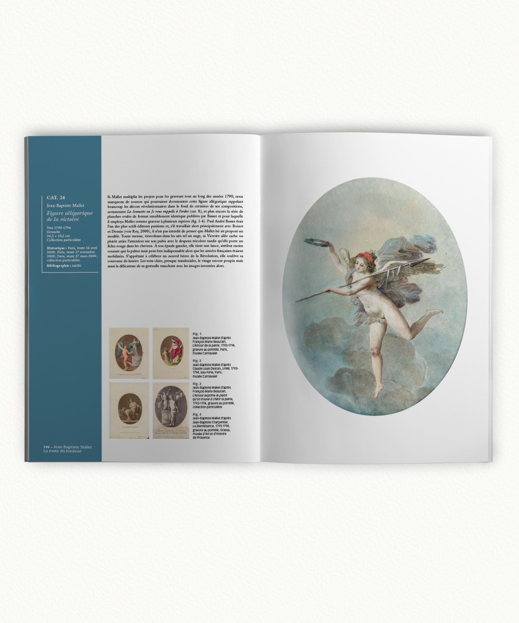 Catalogue d'exposition Jean - Baptiste Mallet : La route du bonheur  Version française - 192 pages