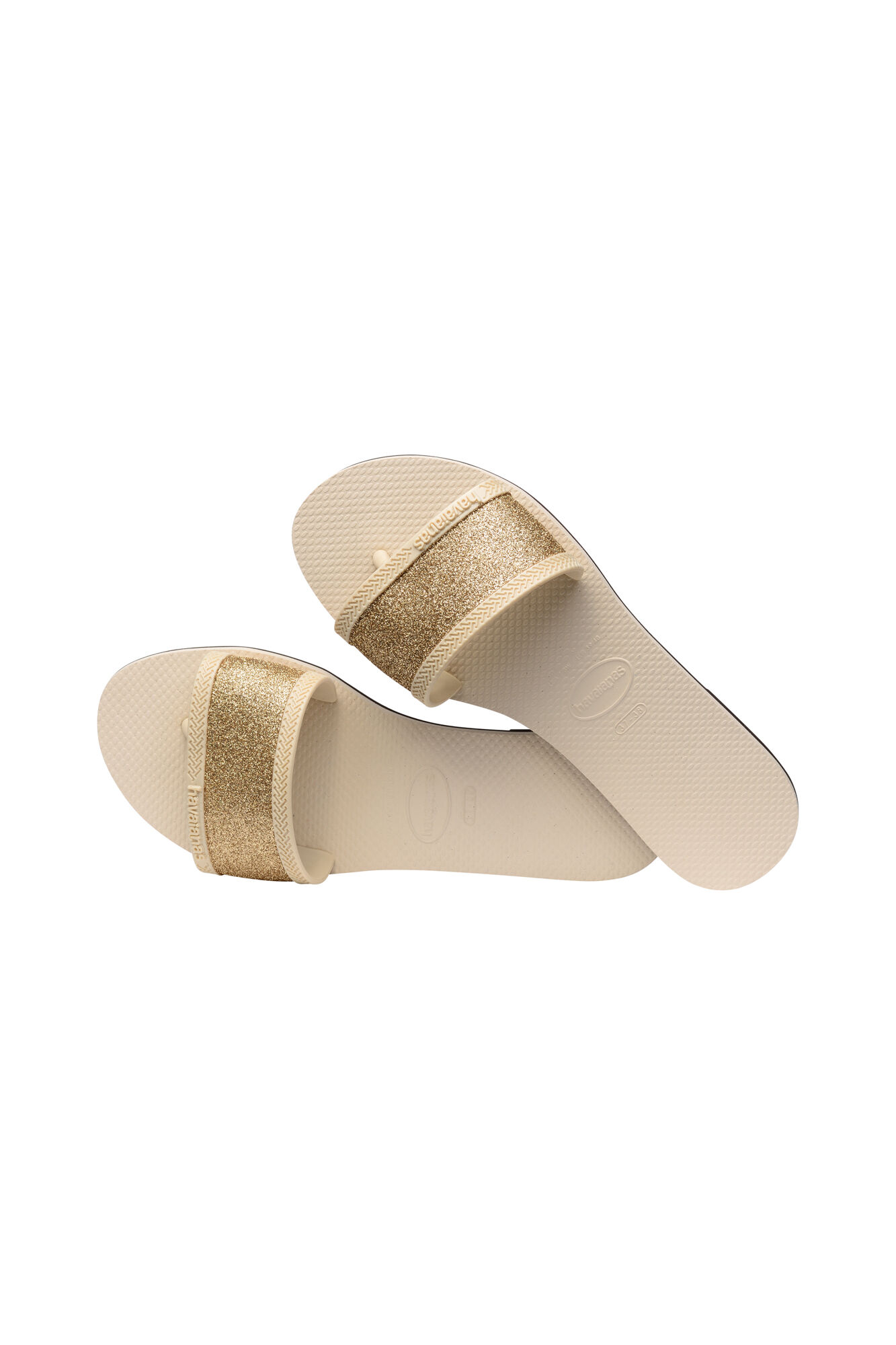 Chanclas Havaianas You Angra Glitter - Beige