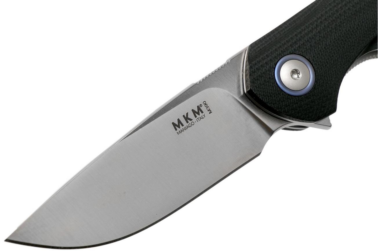 MKM Timavo VP02-GBK Black G10 zakmes, Voxnaes design