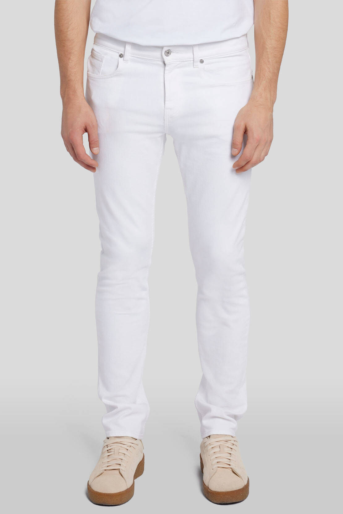 7 for all mankind| Herren Jeans SLIMMY WHITE DESERT Slim Fit