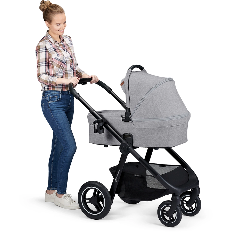 Kinderkraft Kombikinderwagen EVERYDAY 2 in 1 light grey