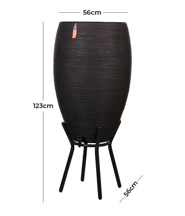 Capi Europe Kunststoff-Regentonne Rib, 130 l