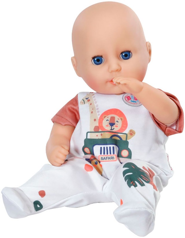 Baby Born Puppenkleidung »Strampler Dschungel, 36 cm« mit Kleiderbügel