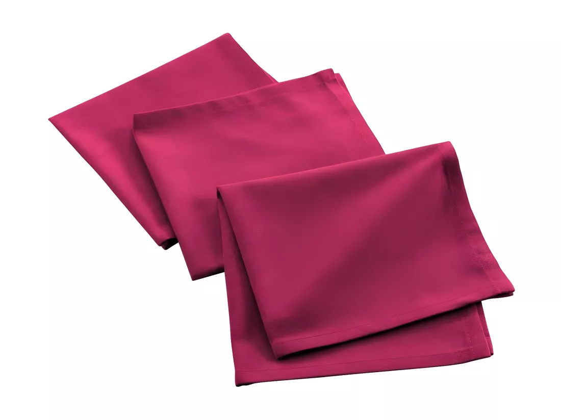 Lot de 3 Serviettes de Table 