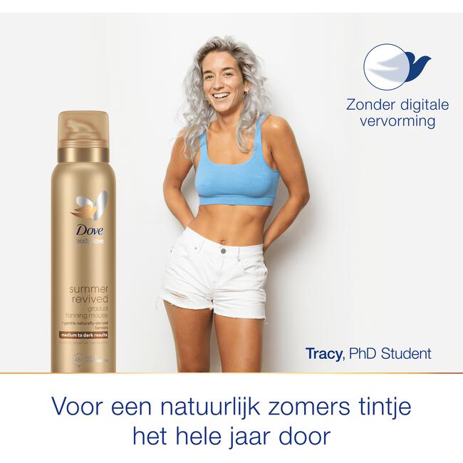 Dove DermaSpa Summer Revived Medium-Dark Tanning Mousse