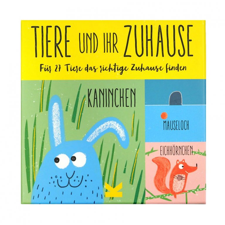 Tiere und ihr Zuhause, Memo Spiel