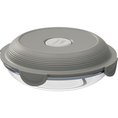 Maped Picnik Concept Adult - Assiette à déjeuner en verre 700 ml - gris