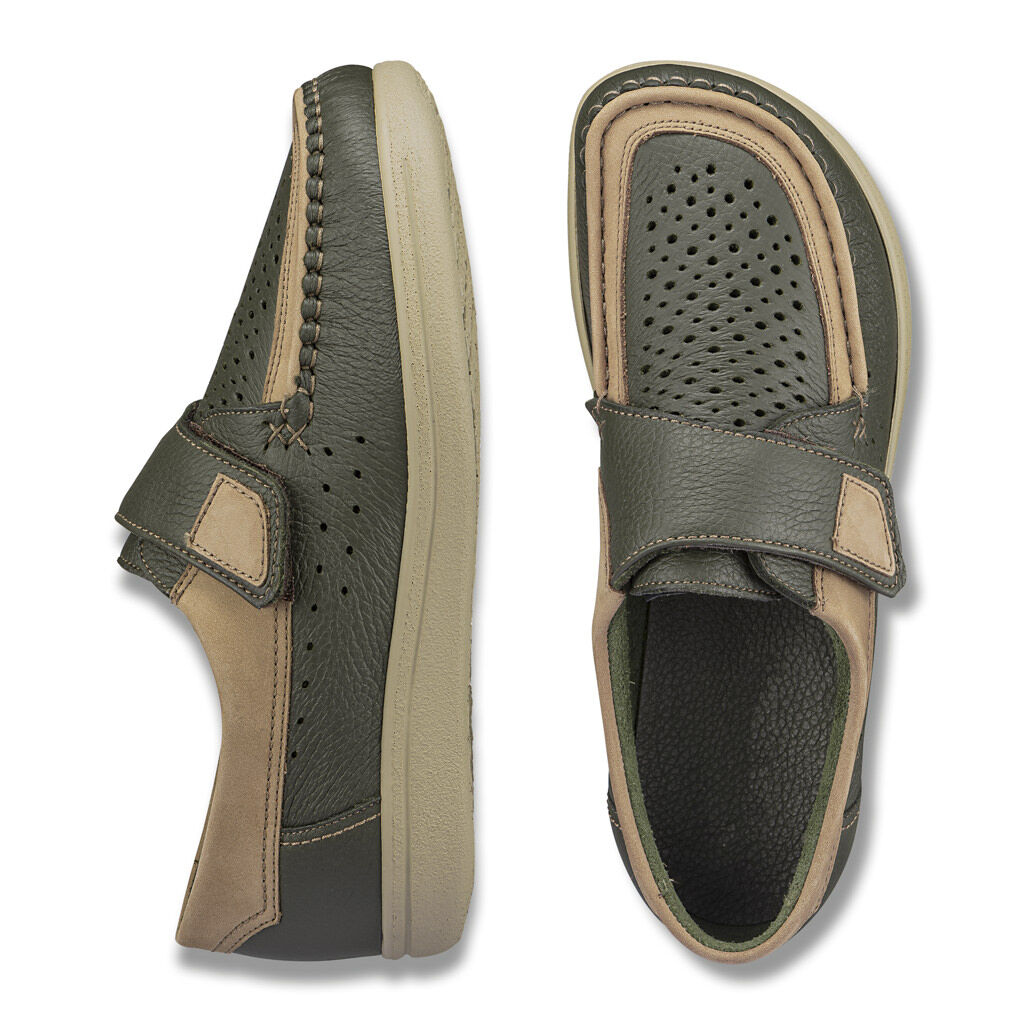 Mokassins - Klettschuh ULTIMO ELK oliv-beige