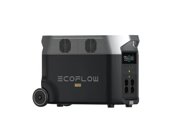 EcoFlow Delta Pro - Transportabel strømstation - AC 220-240 V - litiumjernfosfat - 3600 Wh - Wi-Fi, Bluetooth - output-stikforbindelser: 14