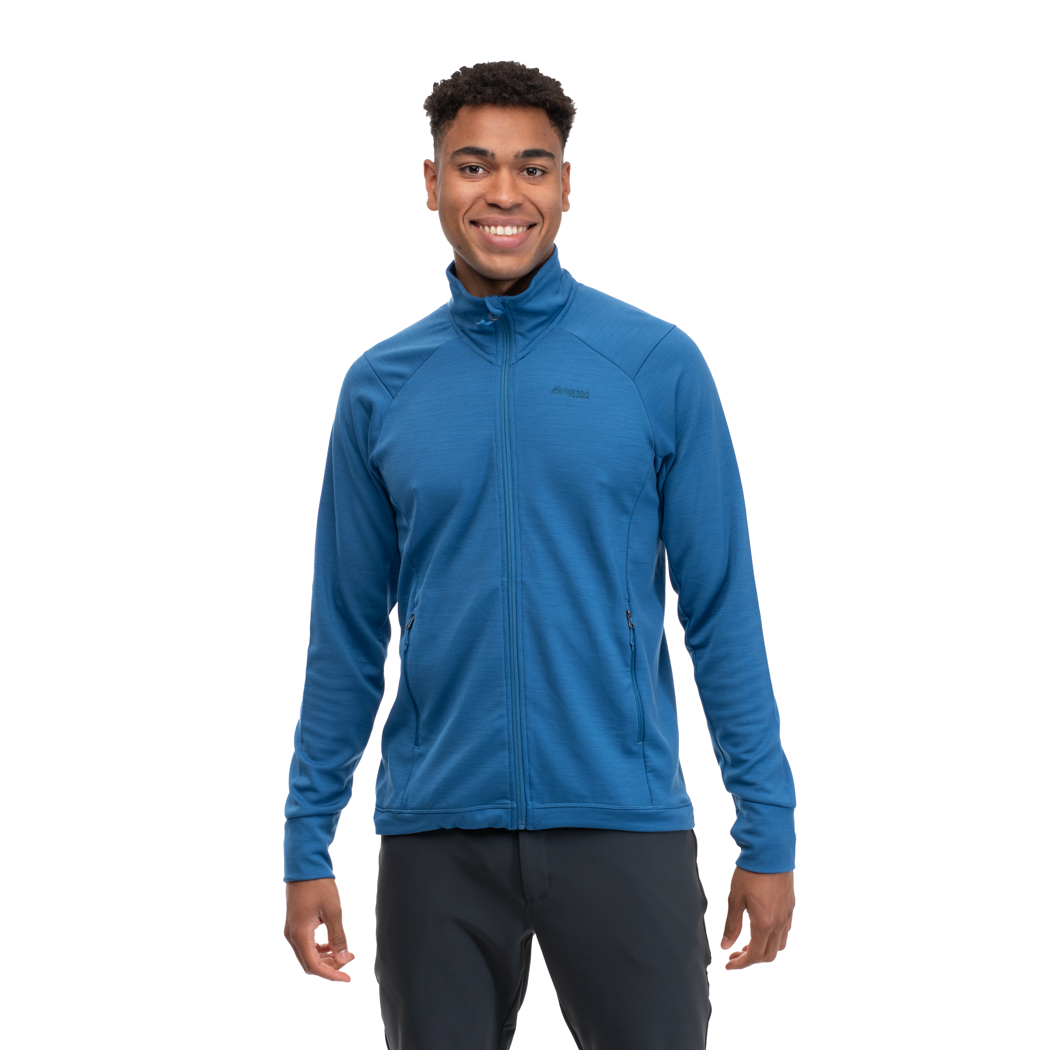Ulstein Wool Jacket North Sea Blue
