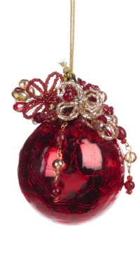 Beau Deco Glass Bead Top Ball