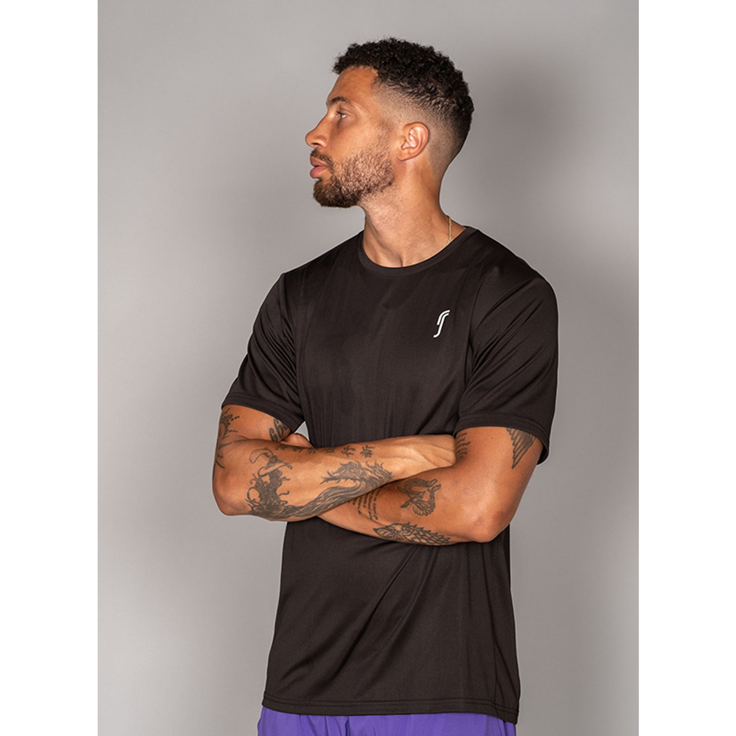 RS Sportswear Court Performance Side Mesh Tee