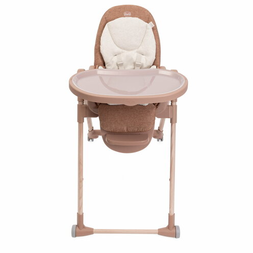 Chaise haute Polly Armonia Terracotta - CHICCO