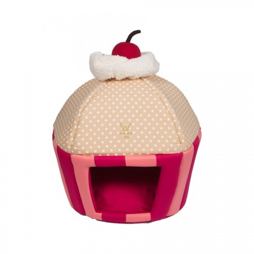 Cama para cachorro Cupcake Woof, rosa
