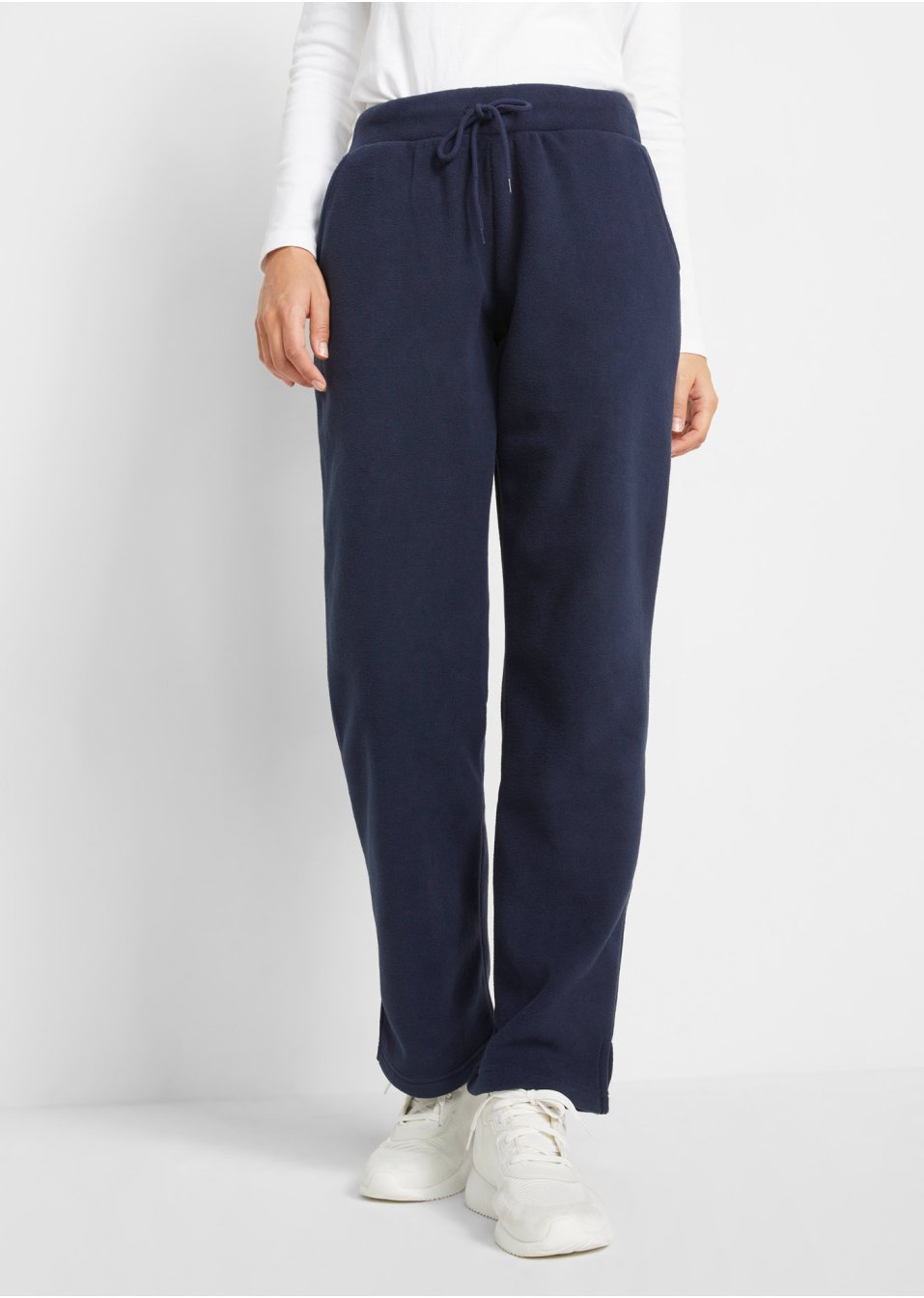 Pantalon polaire, coupe droite