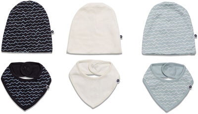 MiniMys Lue & Tøysmekke 6-pack Yarn, Cloud Blue