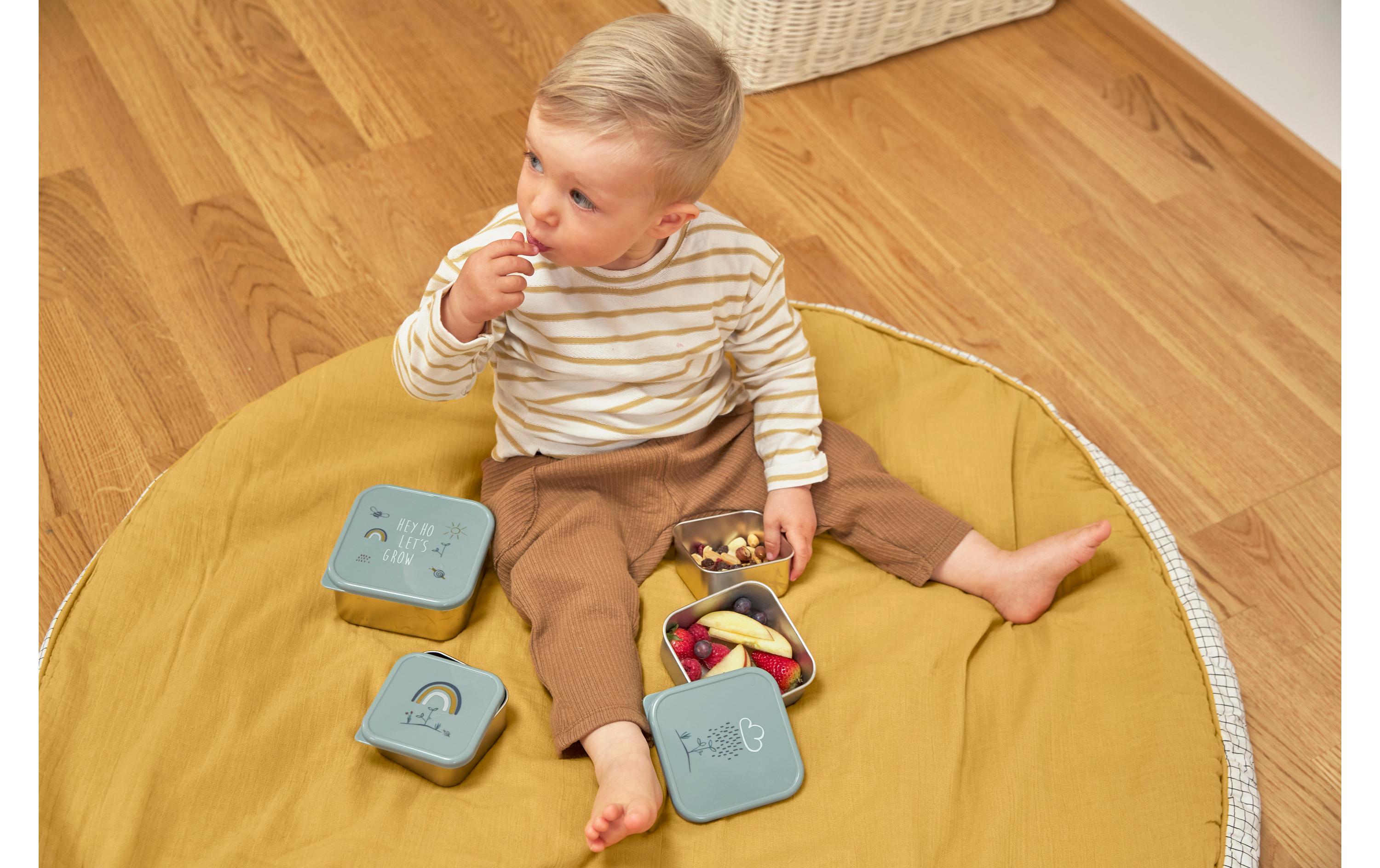 Lunchbox 3er Set Garden ExplorerSnackboxen-Set