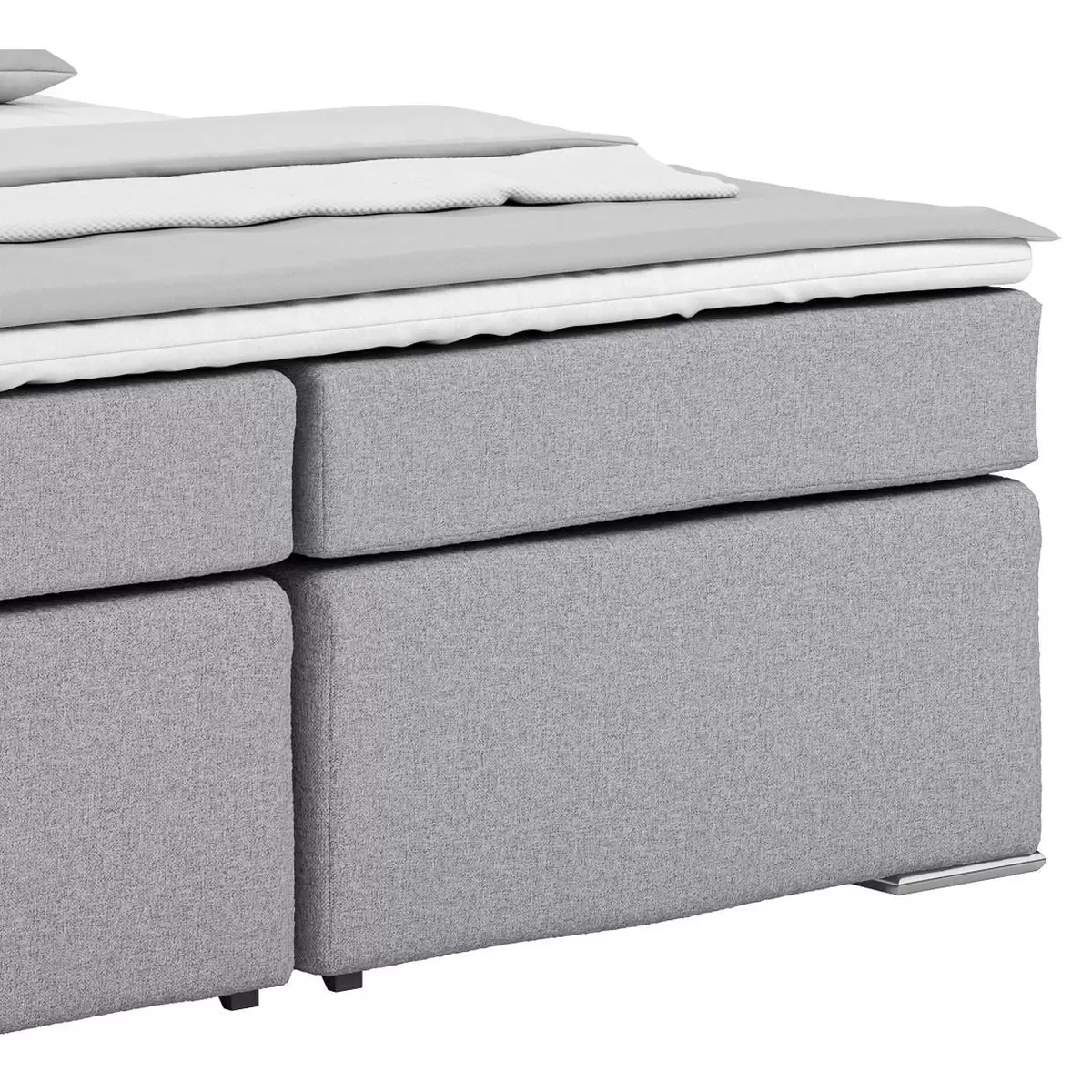 Boxspringbett Nero 180 x 200 Grau
