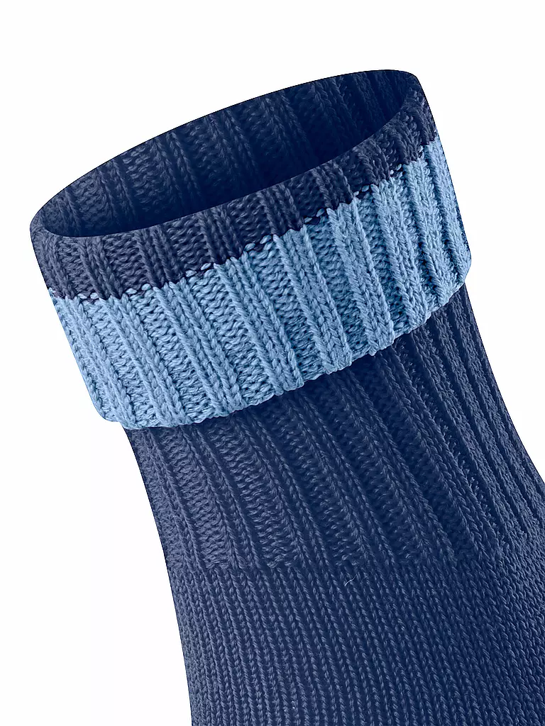 BURLINGTON Damen Socken PLYMOUTH 36-41 eventide blau