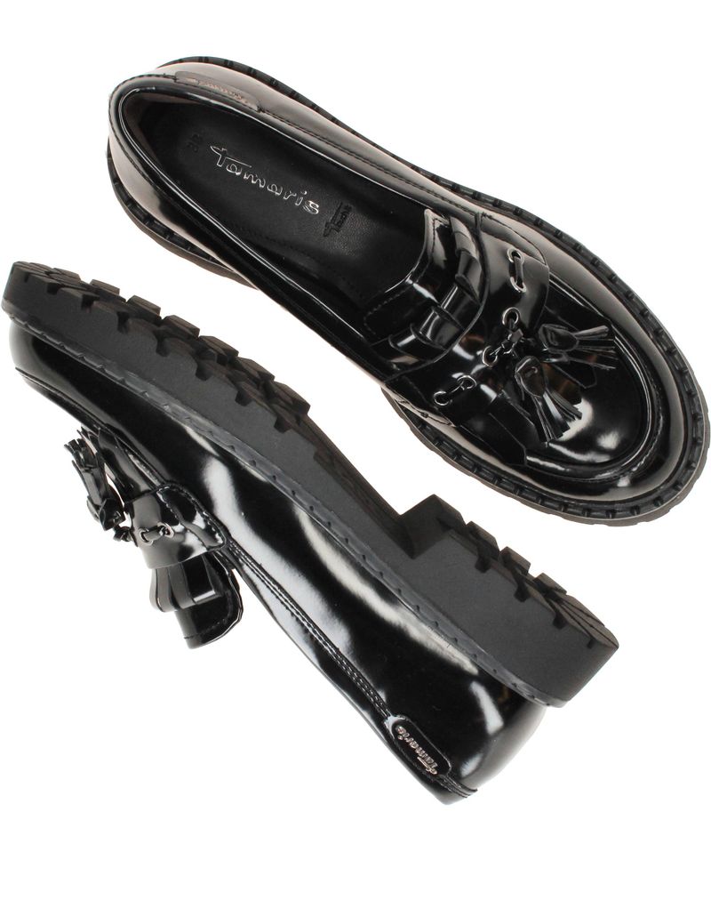 Tamaris Loafers Zwart Dames