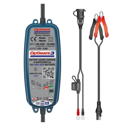 Chargeur Tecmate OPTIMATE 3 Universel