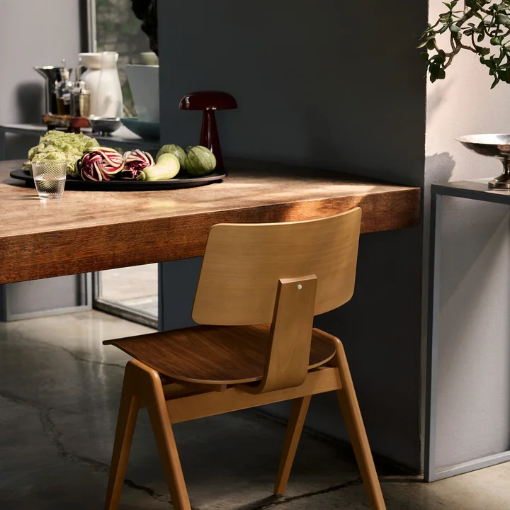 &Tradition - Daystak RD1 Side Chair, Buche
