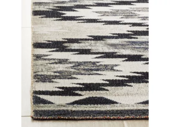 Tapis Grey & Black 69 X 244 cm - Lailee