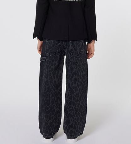 Zadig & Voltaire Jeans - Rinse Wash/Brush m. Leopardprint