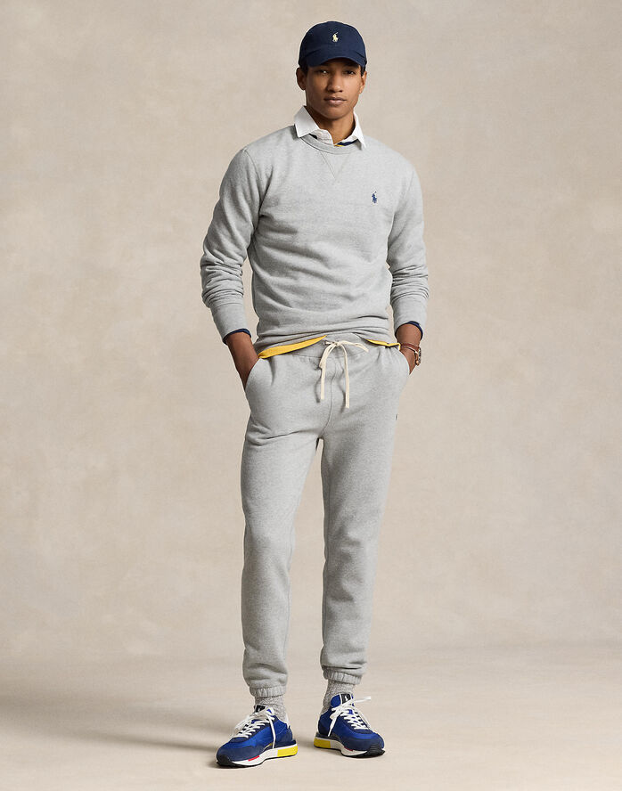 Polo Ralph Lauren Fleece Crewneck Sweatshirt Andover heather