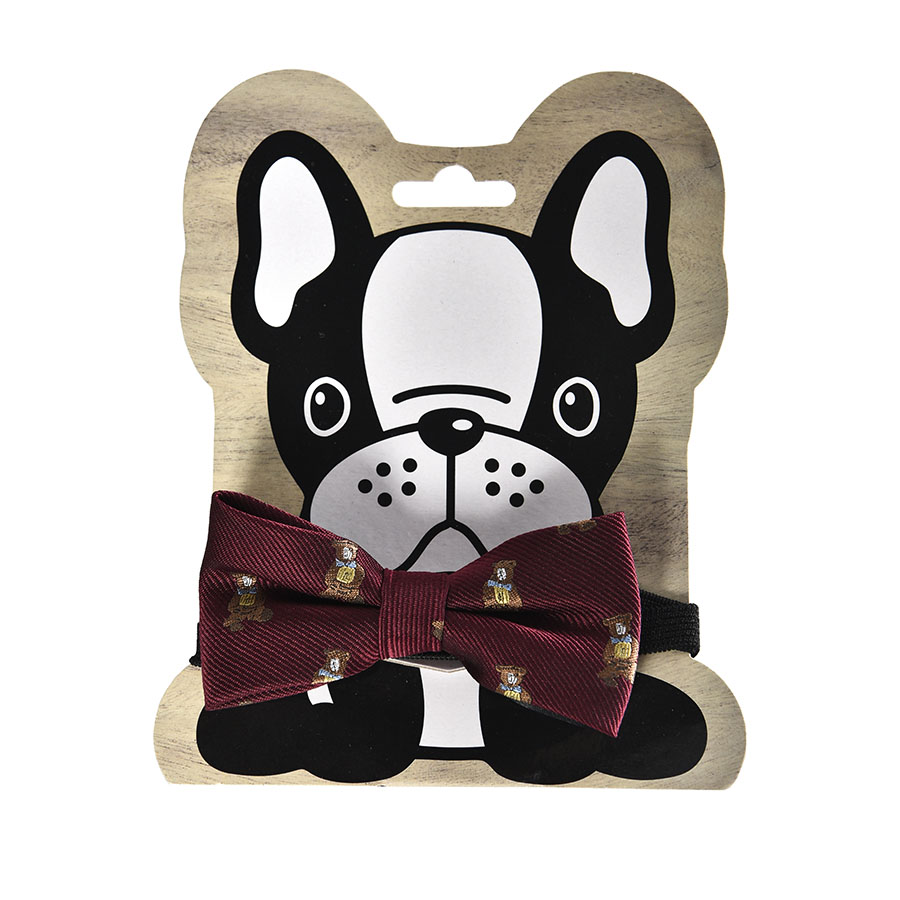 Gravata borboleta vermelha de Natal para cães!