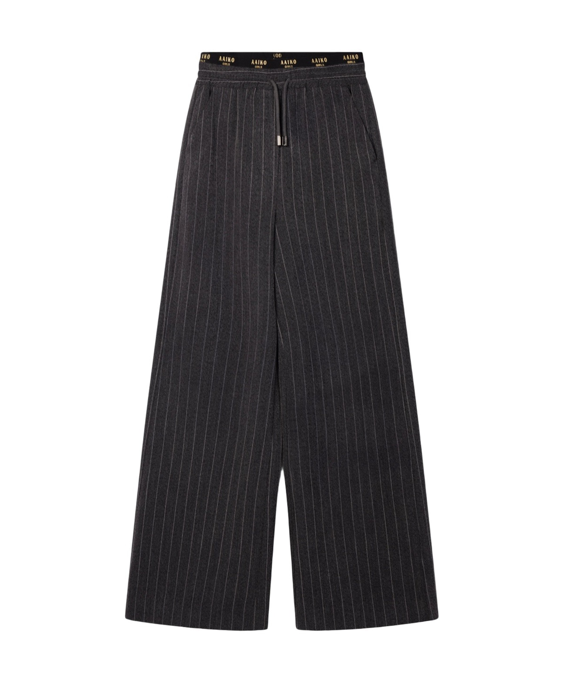 Aaiko Girls ESILA PINSTRIPE VIS 350 G meisjes pantalon grijs