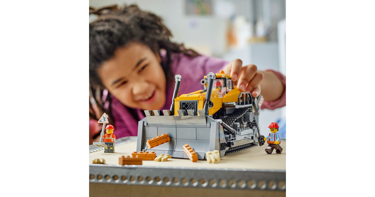 LEGOCity - Gele bulldozer Constructiespeelgoed  (60466)