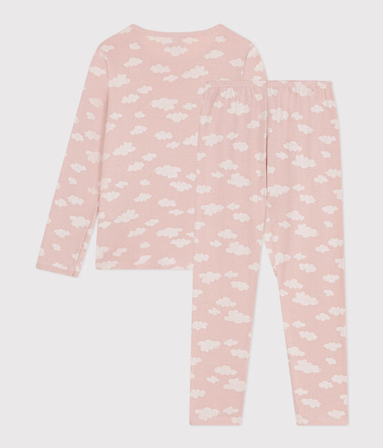 Pyjama imprimé motif nuage en coton enfant