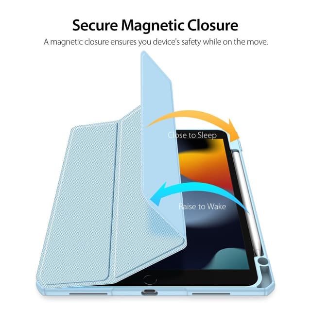 DUX DUCIS iPad 10.9 (2022) TOBY Series Trifold Flip Cover