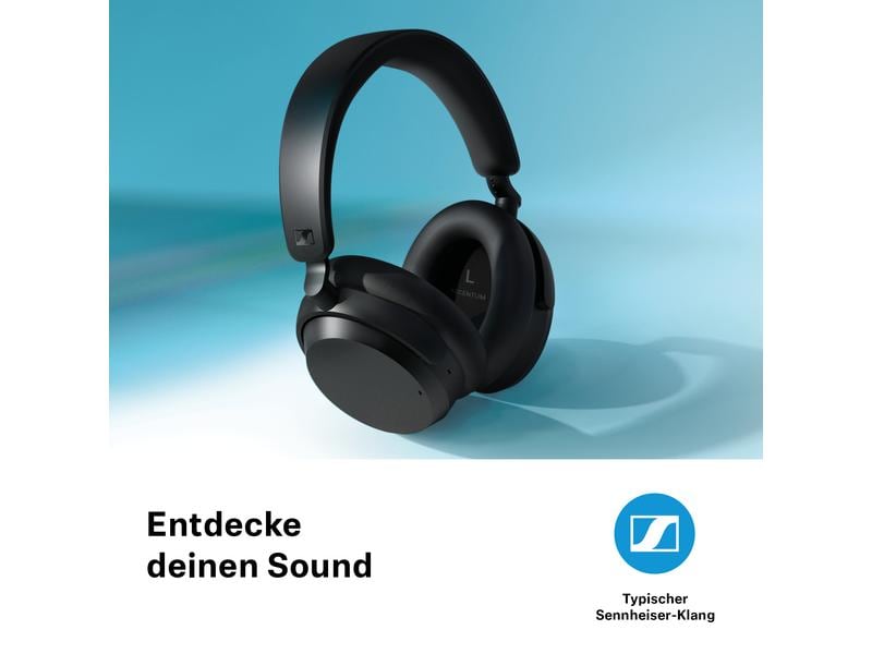 Sennheiser Wireless Over-Ear-Kopfhörer Accentum Wireless Sc Bluetooth-Kopfhörer mit hoher Audioqualität und individueller Personalisierung