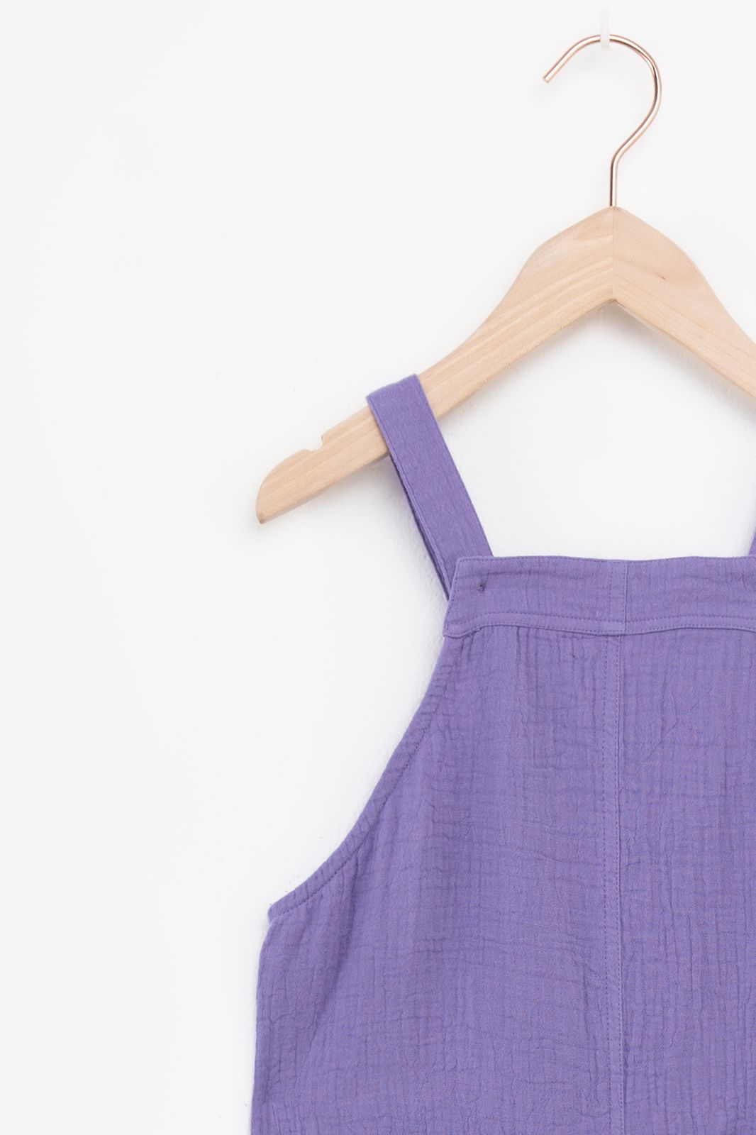 Paars mousseline jumpsuit