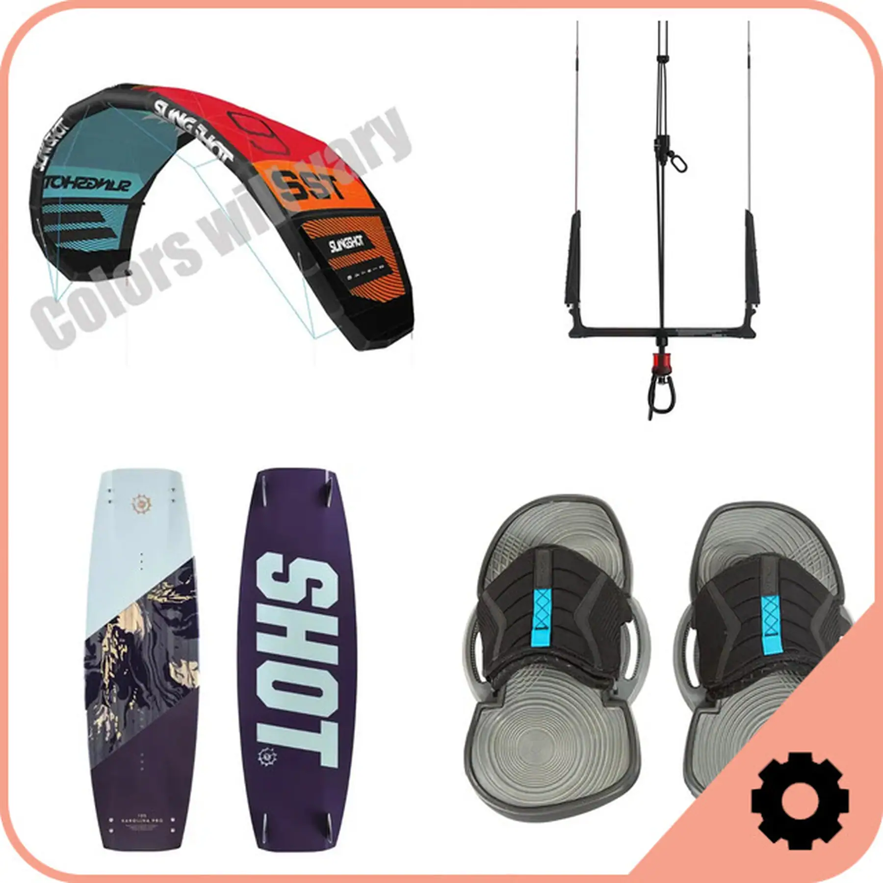Slingshot Wave Kitesurfing Kite pakke - Kites | SkatePro