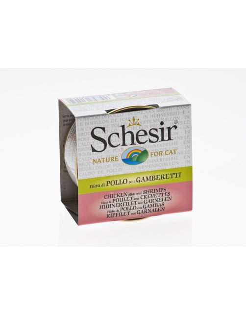 Schesir Kat Bouillon 70 g - Kattenvoer