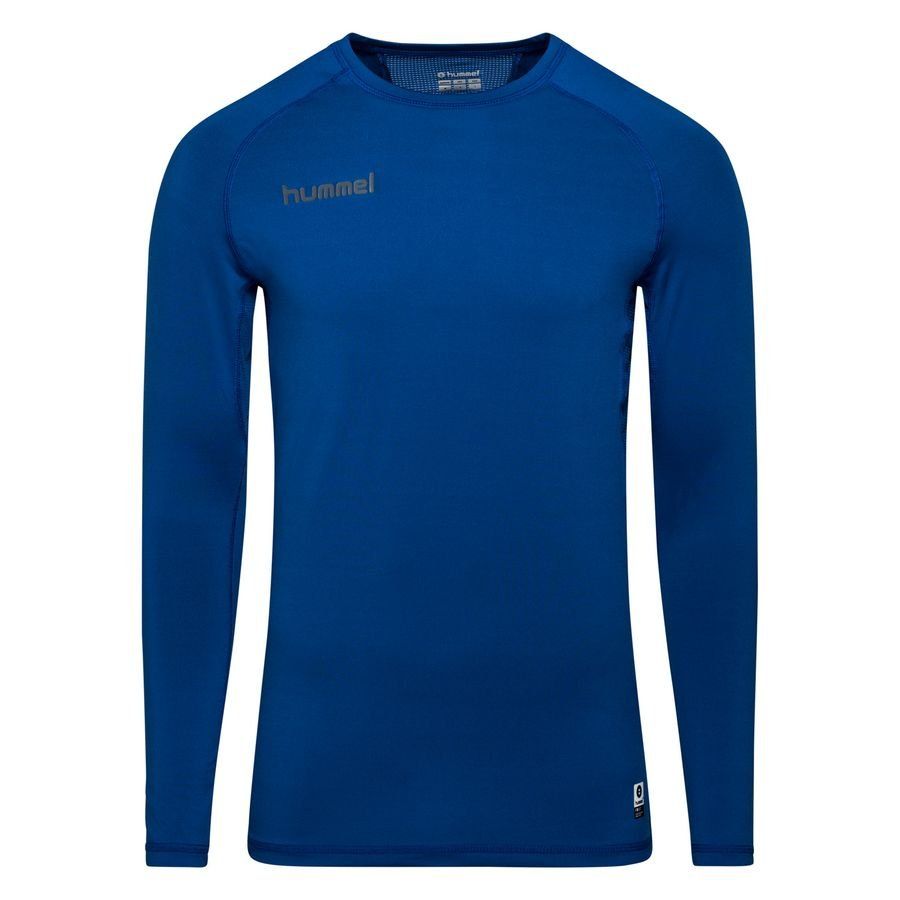 Hummel First Performance Baselayer Manches Longues - Bleu