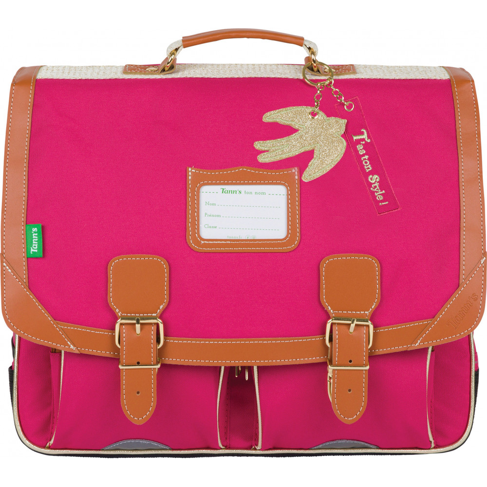 Cartable Paloma framboise