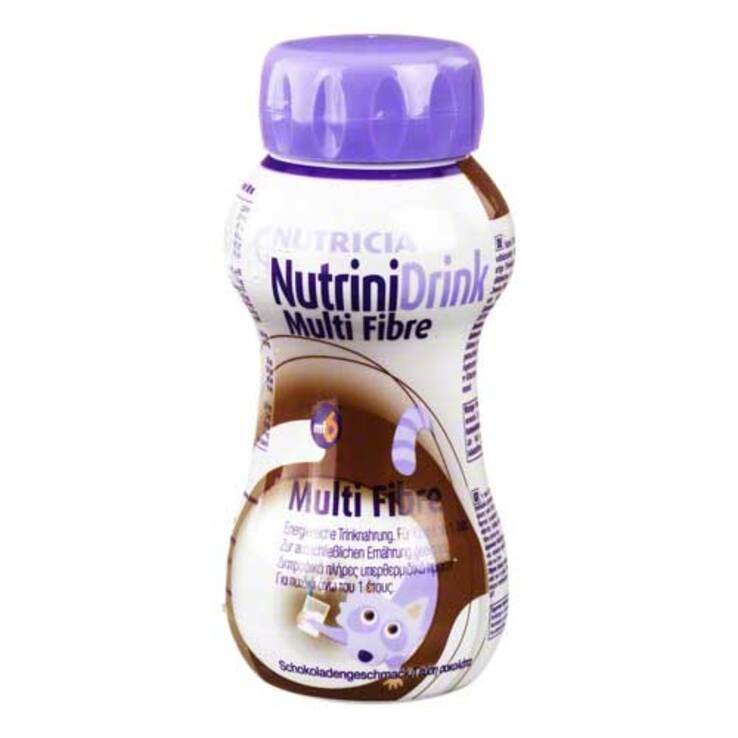 Nutrini Drink Multi Fibre Schokaladengeschmack, 200 ml
