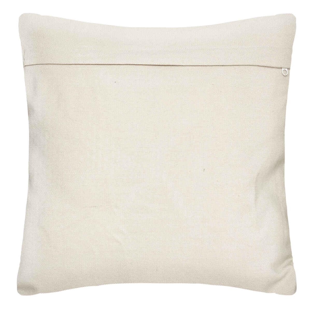 COUSSIN RECYCLE ROW OCRE 45X45CM