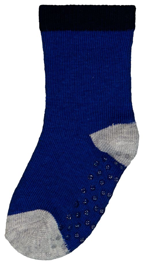 5 paires de chaussettes bébé avec coton bleu