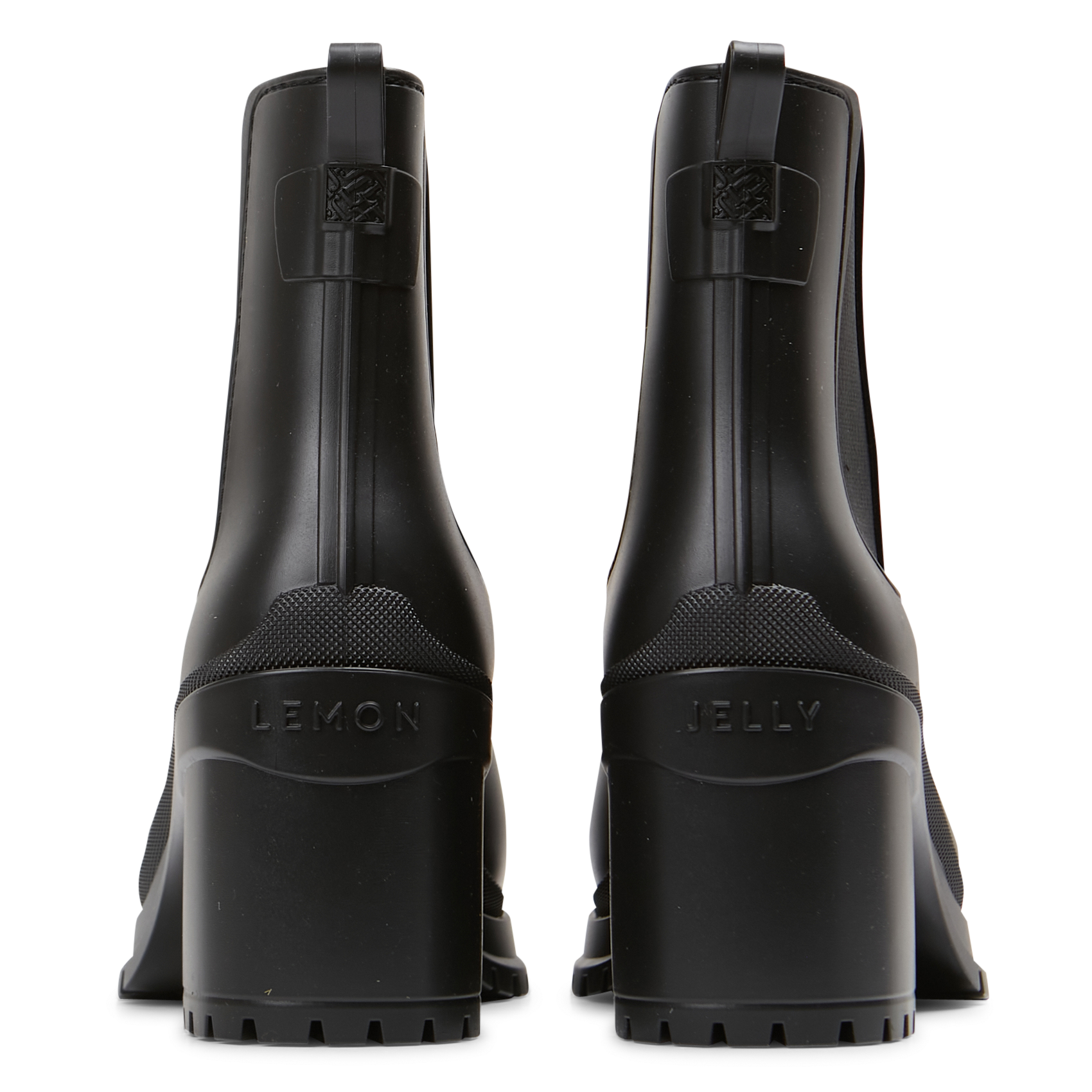 NASH - Bottines à talons en cuir| Noir