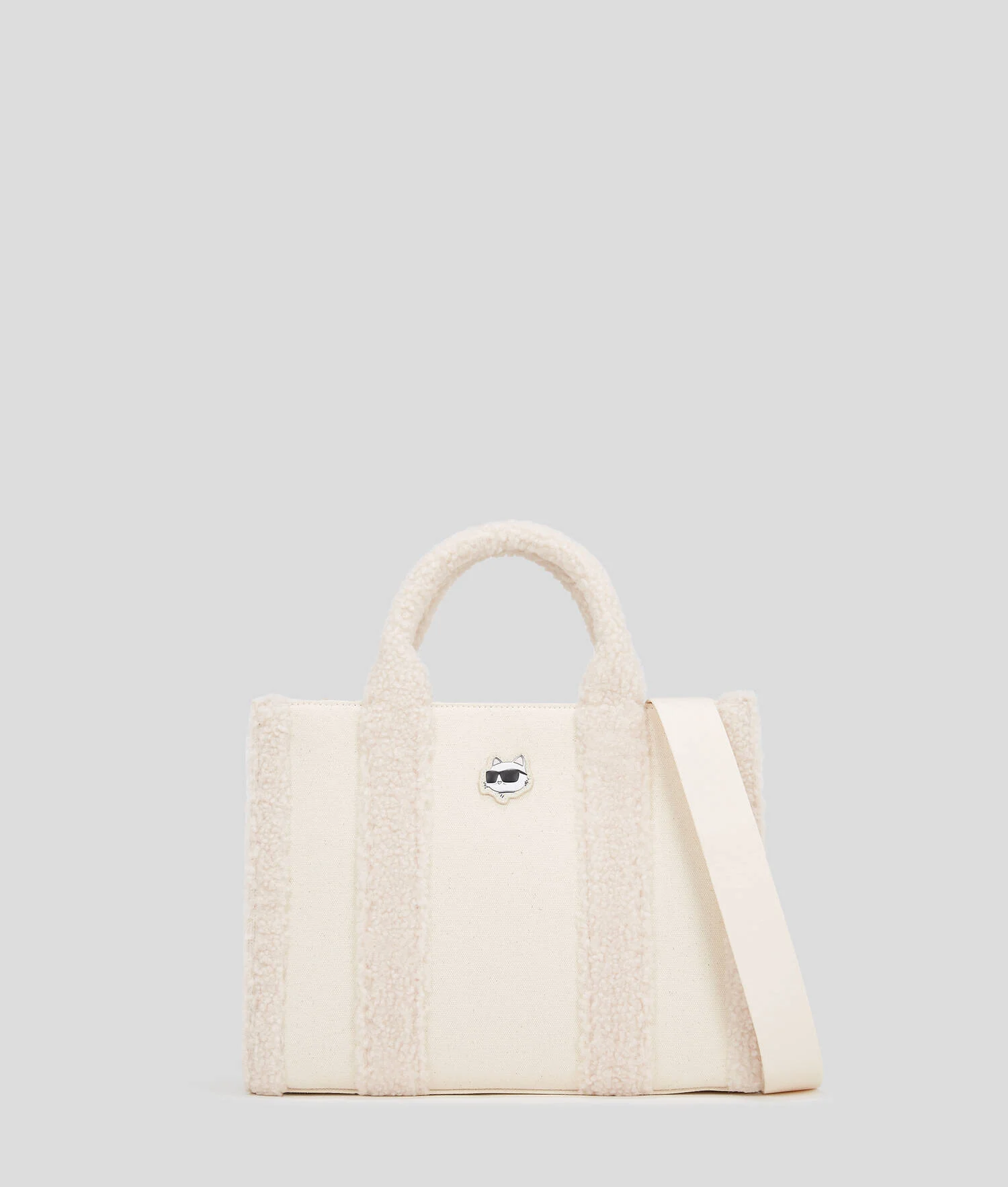 SAC CABAS EN SHEARLING K/IKONIK CHOUPETTE