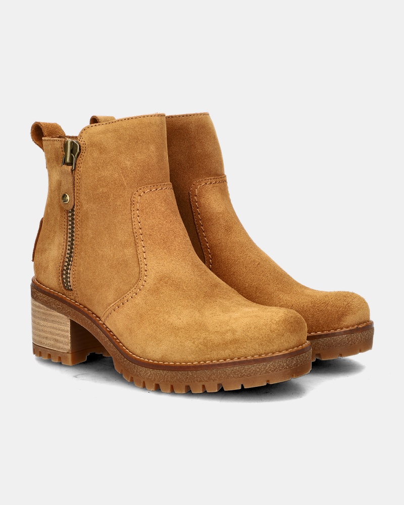 Panama Jack Pauline Rits- & gesloten boots  - cognac