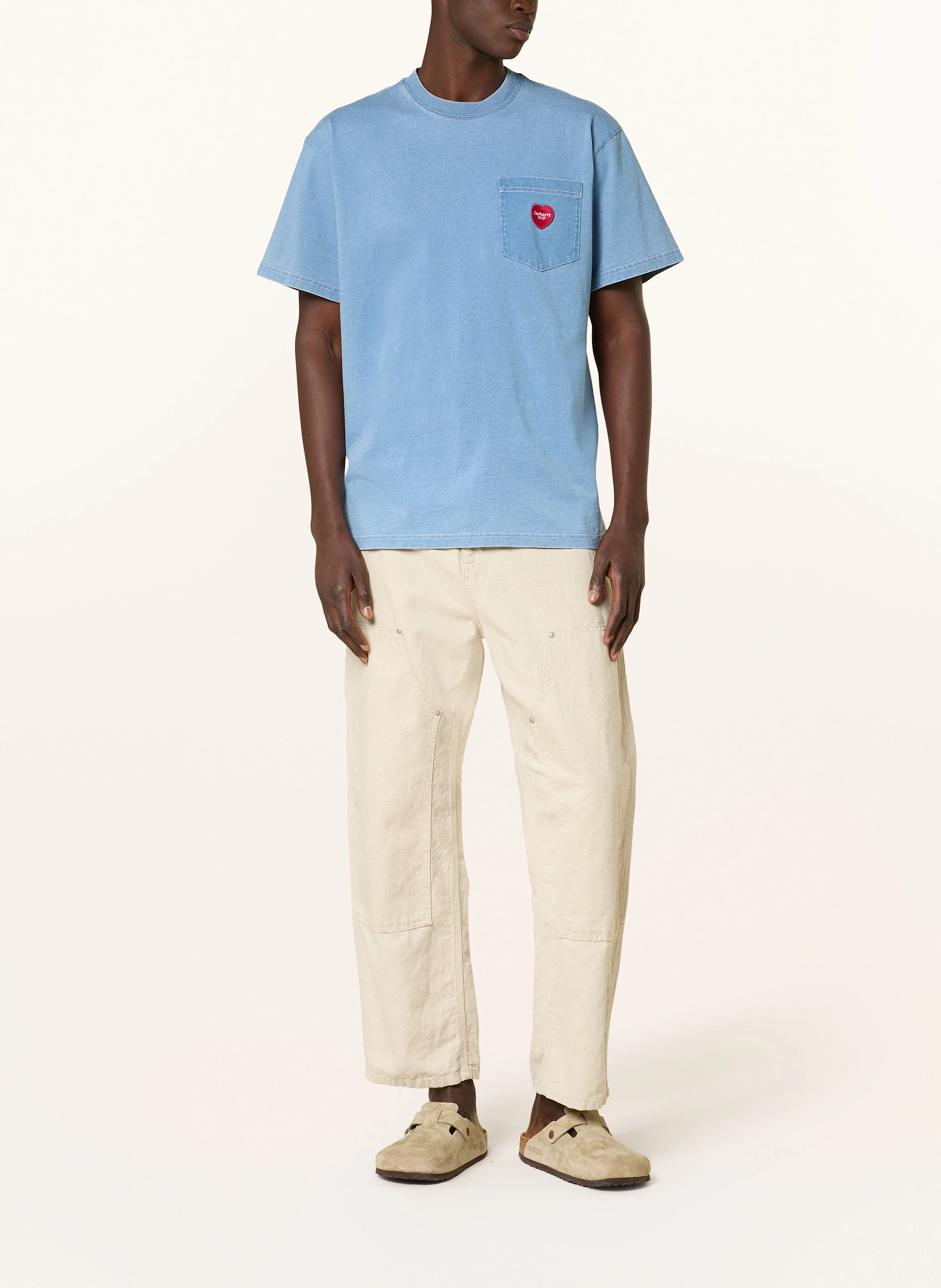 carhartt WIP T-Shirt in Jeansoptik