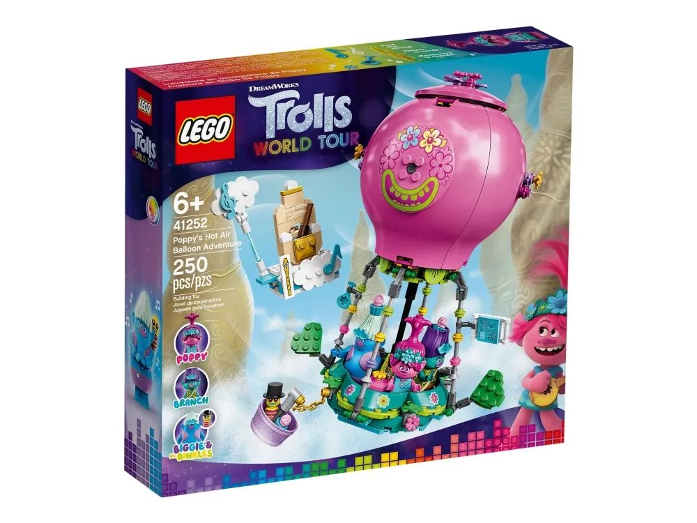 LEGO Trolls 41252 Poppys balloneventyr